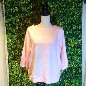 Zac and Rachel baby pink tied dye Top